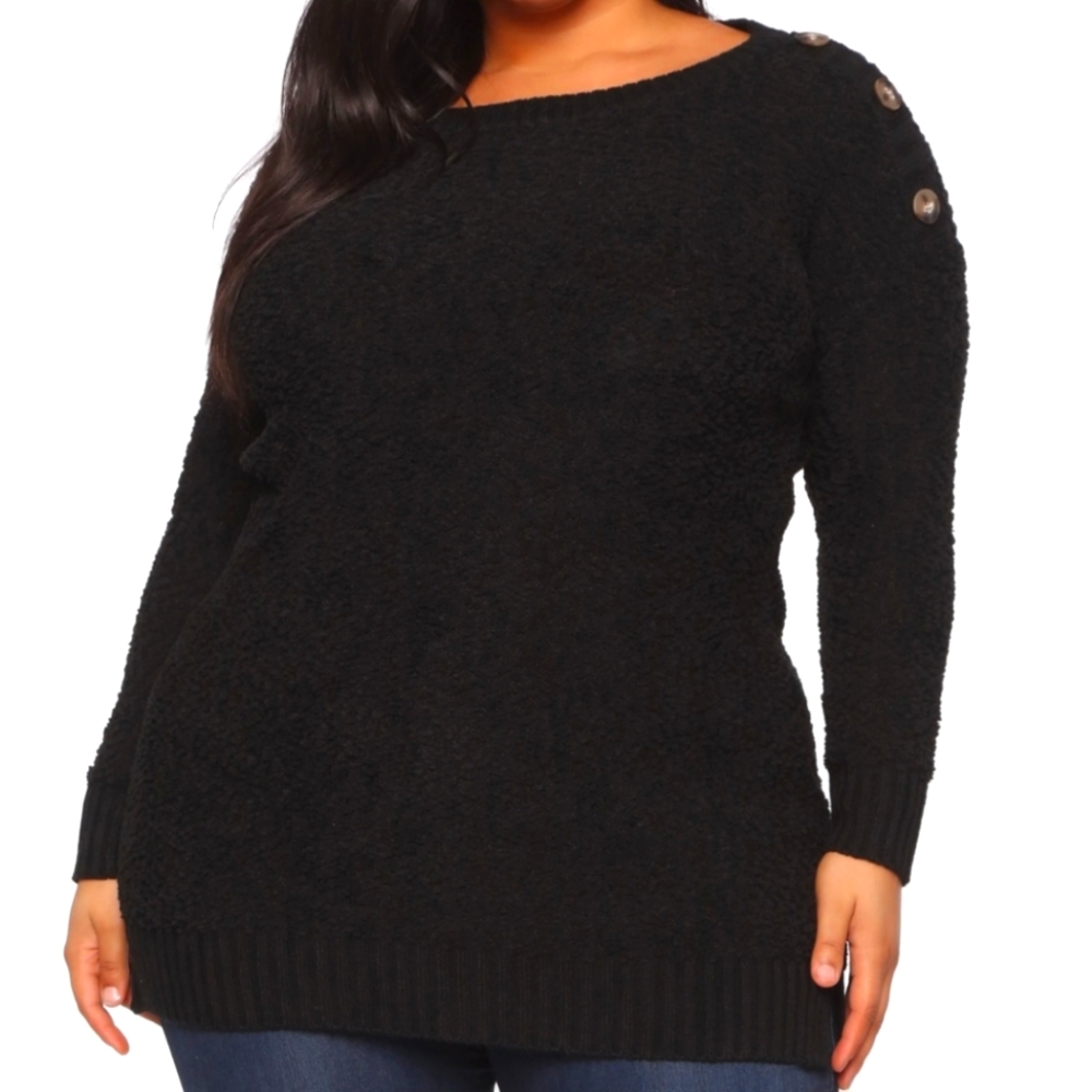 NWOT FashionNova Cuddled Up Tunic Sweater